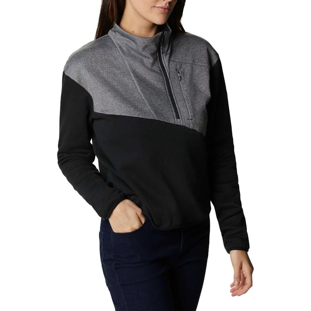 NWT Columbia Women's Lodge Hybrid Pullover - Picture 4 of 5
